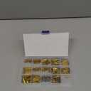 M2 Hex Brass Standoff,390pcs M2 Male Male Board Hexagon Threaded Pillar, Hexagonal PCB Motherboard Spacer Bolt Screw Nut Assortment Kit Mounting for PCB, Computer & Circuit Board