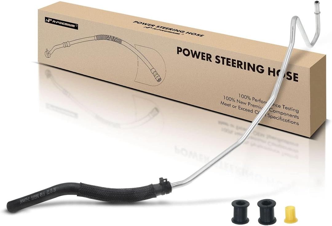 A-Premium Power Steering Return Hose Line Assembly Compatible with Toyota Camry 1997-2001, Solara 1999-2003 & Lexus ES300 1997-2001, 3.0L, Intermediate Pipe