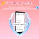 MP3 Player with Bluetooth and WiFi, 144GB Android 9.0, 4" Touch Screen, DGTenk Kids MP3 & MP4 Player for Spotify & Google Play, Parental Control, FM Radio, Long Battery Life for Travel & Gym, Blush-P