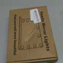 LED Vanity Mirror Lights with 12 Stick On Dimmable Bulbs, 3000K 4500K 6500K & 10 Brightness Levels Adjustable, Plug in USB Cable, Hollywood Style Mirror Lights for Makeup Desk Bathroom Dressing Room