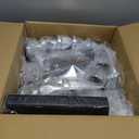 33mm ABS Axle Cover with Chrome Complete, Thread-On Dome Combo Kit Screw-on Lug Nut Covers for Semi Truck with 2 Front Axle Wheel Covers and Removable Hub Caps