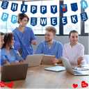 Supervitae 18 Pcs Advanced Practice Provider Week Decorations APP Week Banner Wall Hanging Decorating Holiday Celebrating Decor for Party Favors Festival Supplies