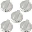 813396 Stove Knob Dial Gas Control Assembly Compatible with Wolf Cooktop Range Surface Burner Accessories (5PCS)