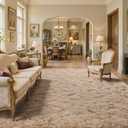9x12 Area Rugs for Living Room Fluffy Neutral Beige,Modern Plush Non-Slip Soft Bedroom Shag Carpet for Book Room Office,Coffee Stain Resistant
