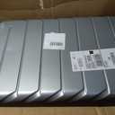 Hardshell Luggage, Lightweight Suitcase with Spinner Wheels, Silver Size	20/24/28 Inch
Item Dimensions L x W x H	19"L x 12.6"W x 29"H