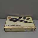 INFINITIPRO BY CONAIR 3-in-1 Styling Hair Dryer, 1875W Hair Dryer and 3 Attachments (Black)