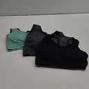 Racerback Sports Bras for Women with Pads - High Impact Athletic Tank Tops for Yoga and Workout Brassieres Bra, M