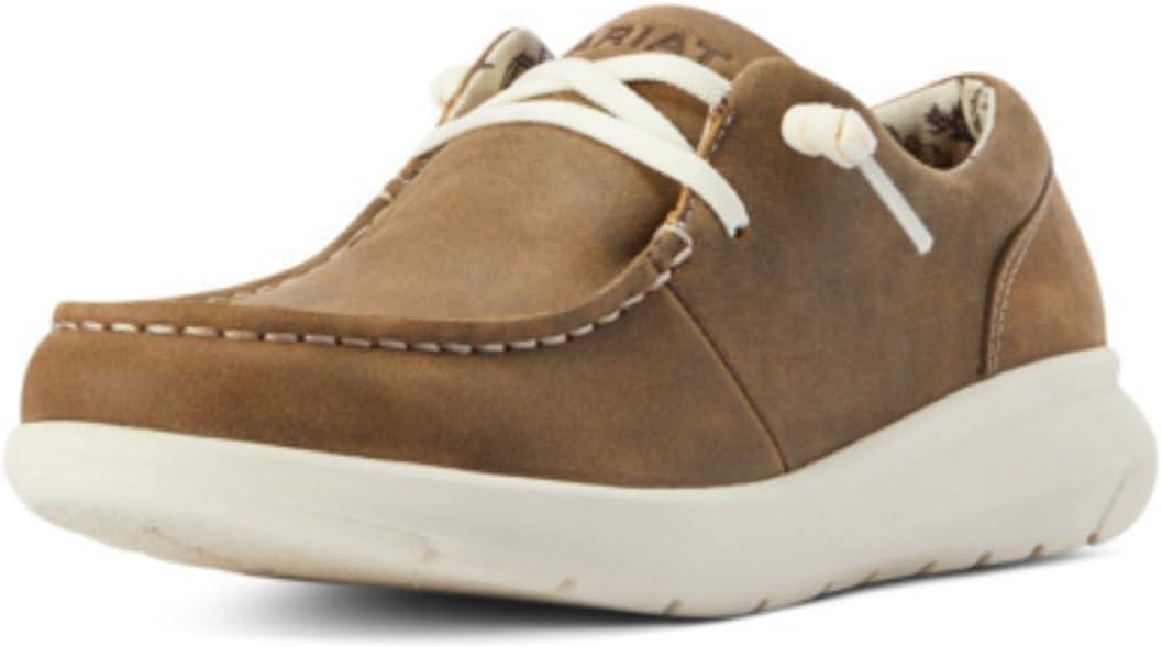 Ariat Women's Hilo Shoe, 7, Brown Bomber