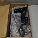 Metal Steel Battery Mounting Trays Bracket, Bolt-in Battery Tray, Tray Fits Up to 10.63"7.06"7.5" Battery, for Car RV Trailer Boat Truck Marine, Waterproof,Anti-Corrosion, No Rusting