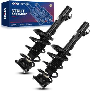 KAX Front Struts Fit For Mazda 3 2004 2005 2006 2007 2008 2009 2010 2011 2012 2013, Mazda 5 2006-2010 Struts Complete Suspension Struts with Coil Spring Assemblies, 172264L 172263R Full set of 2