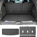 Tahoe Cargo Liner - Trunk Mat for Chevy Tahoe/GMC Yukon (Not Fit XL) 2021-2026, All Weather Cargo Mat for Tahoe Accessories, Heavy Duty Car Mats, Car Accessories