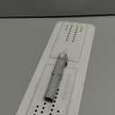 JOYMOOP 13" Mop Head with Microfiber Mop Pad Replacement, 1 Pack (13.0  4.9 Inch, White)