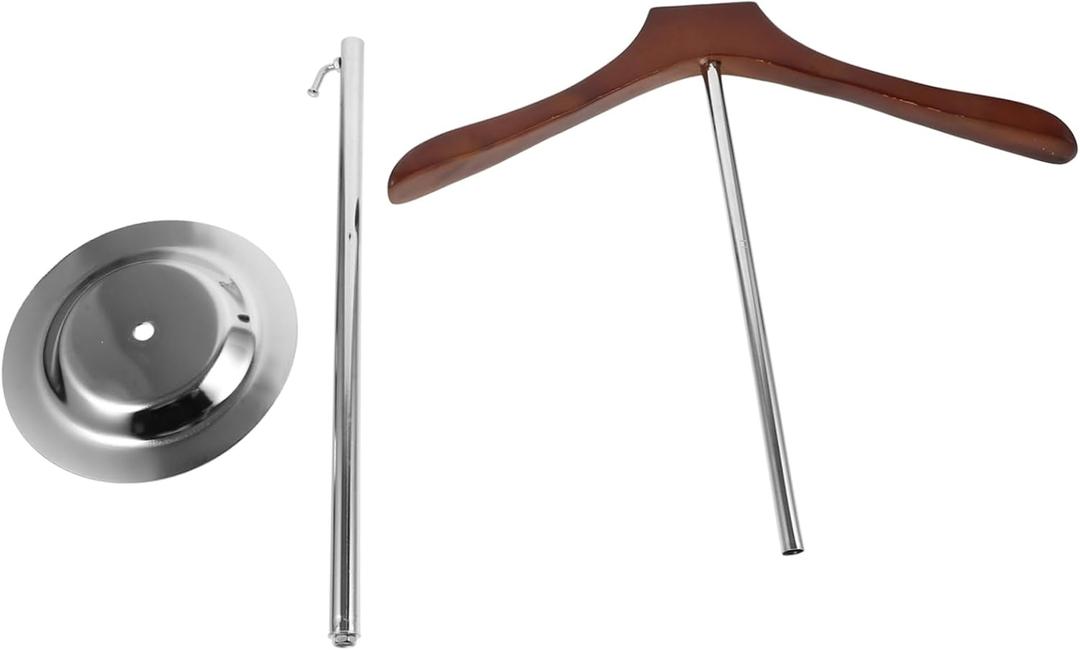ABOOFAN Shaped Clothes Display Rack for Men Lightweight Construction Compact Garment Stand for Suits T Shirts Easy to Clean for Bedroom Retail Use