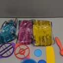 Kinetic Sand, Ultimate Sandisfying Set with 2lbs Play Sand (Pink, Yellow & Teal), 10 Tools & Molds, Sensory Toys for Kids Ages 7 and up