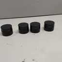 4 X Small glass jars