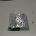 Infant Boys Girls Clothes Set Newborn Baby Romper Hat Ribbed Knit Long Sleeve Button Solid Bodysuit Jumpsuit (3-6 Months, Grey-blue)