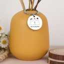 3 x Halloween Ghost Keychain, Halloween Keychain Boo Basket Stuffers for Women, Metal Spooky Gifts, With a Flannel Bag