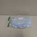 Off The Shoulder Maternity Dress Bell Sleeves Ruched Bodycon Maxi Elegant Pregnancy Dresses Baby Shower Photoshoot (XL, Blue)