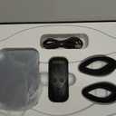 LED Red Light Photon Facial & Neck Mask with Remote Control, 7 Custom Modes with Infrared, Portable & Rechargeable with Timer for Home Use, 850nm Infrared & Red Light Masks, Black