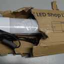 ALUSSO LED Shop Lights 4FT for Garage, 4800LM Super Bright, Adjustable 2700K 3000K 4000K 5000K 6500K, 120V, Warm to Cool Daylight Linkable Shop Lights for Workshop/Basement, ETL Listed, 4 Pack