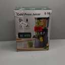 Juicer Machines, 3-in-1 Cold Press Juicer with 6.5" Extra Large Chute, 100oz Large Capacity, AC Motor, Makes Juice, Nut Milk & Sorbet, Premium Gray