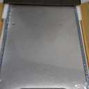 Titanium Cutting Board for Kitchen, Cutting Boards Non Toxic Double Sided Metal Pure Titanium and Wheat Straw PP Chopping Board Food Grade Easy to Clean Large Size 16"*10"*0.9"(Grey) (Gray)