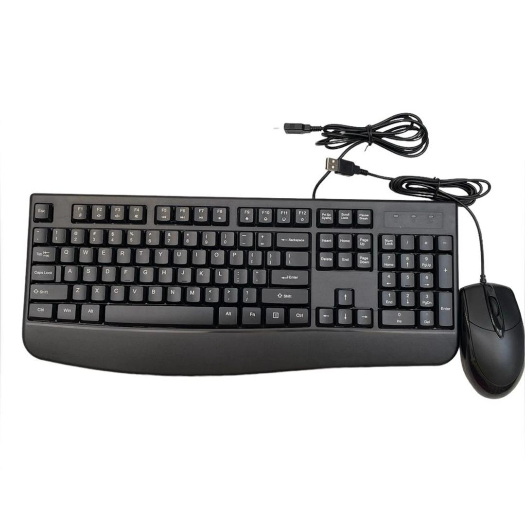 MK220 wired keyboard and mouse combo