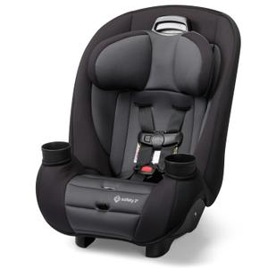Safety 1st Ellaris 3-in-1 Convertible Car Seat, Slim Fit Design, Rear & Forward-Facing, 5-Position Headrest, 3-Across Fit, Travel-Friendly with Machine-Washable Seat Pad, Smokey Haze, Mfg Date: 04/30/2026