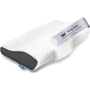 Derila King Size Pillowcase | Designed to Keep Your Derila Memory Foam Pillow for snoring Relief Covered and Protected with This Crisp, Clean, White Pillowcase Made from Premium Materials