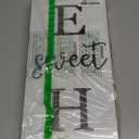 Home Sweet Home Wooden Porch Sign Vertical Hanging Decorations Welcome Sign Front Door Standing Decorative Sign 47x7.8Inch Plaques for Outside Yard Decor (Wood White)