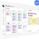 Pronext Digital Calendar, 21.5" Wall Planner & Chore Chart, Event Planner