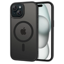 CACOE Magnetic Case for iPhone 15 2023 6.1 inch-Compatible with MagSafe & Magnetic Car Phone Mount,Anti-Fingerprint TPU Thin Phone Cases Cover Protective Shockproof (Matte Black)