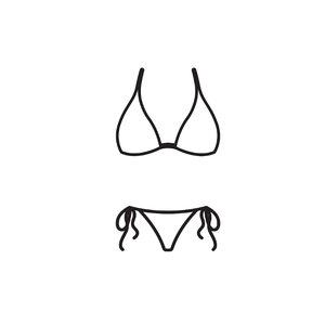 ZAFUL 2025 Cheeky Bikini Sets for Women High Cut Swimsuit Textured Ribbed Bikini Thong Bathing Suit (M)
