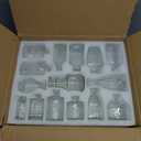 Aheroi 32 Pcs Bud Vase Set, Clear Vases for Centerpieces, Cute Glass Bud Vases Small Vases for Flowers, Mini Vase Flower Vase Set for Wedding Decorations, Room Office Table Decor