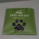 EXPAWLORER Anti Slip Dog Socks to Prevent Licking Paws,Dog Shoes for Hot Pavement, Dog Booties for Hardwood Floors, Dog Boots & Paw Protectors with Grippers for Small Medium Large Senior Dogs Black XL