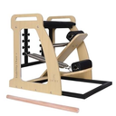 Pilates Chair, Pilates Chair for Home Workouts, Sturdy Metal Frame, Pilates Stability Chair, Yoga Fitness Trainer, Pilates Reformer Machine (Black)