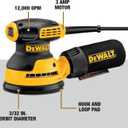 DEWALT Orbital Sander, 5 Inch Palm Sander Tool, 12,000 OPM (DWE6421)