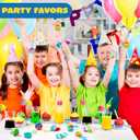 JOYIN Round Pop Fidget Keychain 90 Pack Pop Fidget Toys Bulk Party Favors for Kids 4-8,8-12 Years, Valentines Goodie Bags Stuffers Back to School Gifts for Students Classroom Prizes Sensory Toys