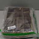 Senjie 3.15 inch Velvet Christmas Ornaments Balls Sets for Christmas, 12PCS Xmas Tree Flocked Shatterproof Ornaments Balls Decoration Brown