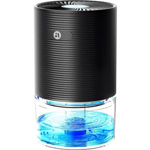 Dehumidifiers for Home, 25oz Dehumidifier for Bedroom with Auto-off, Ultra Quiet Energy Saving for Bathroom Closet Wardrobe Office RV (285sq.ft) (black)