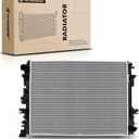 A-Premium Engine Coolant Radiator Assembly Compatible with Dodge Ram 1500, Ram 2500 2009-2010 & Ram 1500 2011-2018, 1500 Classic 2019-2022, 2500/3500 2011-2013, 3.7L 4.7L 5.7L, Replace# 55056858AB