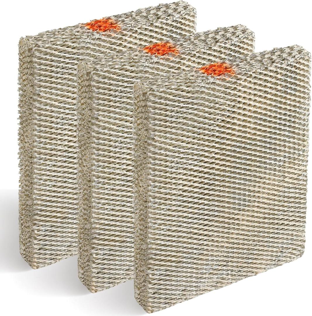 3-Pack 35 Water Panel Humidifier Replacement Filter Made of Aluminum Mesh Compatible with AprilAire Whole-House Humidifier Models 300, 350, 360, 560, 560A, 568, 600, 600A, 600M, 700, 700A, 700M, 760, 760A, 768