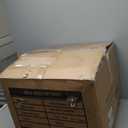 VECELO Bar Stools, Adjustable Bar Stools Set of 4, Counter Height Barstool with Back and Arms, Swivel PU Leather Bar Stool for Kitchen/Island, White