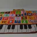 Bluejay Baby Piano Mat, Musical Keyboard Learning Toys with 26 Letters, Electronic Music Animal Touch Play Mat Toddler Toys Gifts for Boys and Girls 1 2 3 Year Old