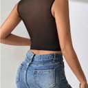 SweatyRocks Women's Floral Lace Corset Top Cut Out Crop Bustier Sexy Going Out Party Night Club Rave Tops (Black, M)
