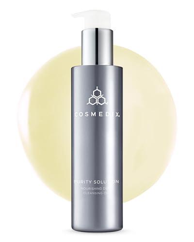 Pack of 2 COSMEDIX Purity Solution Cleansing Oil – 2-in-1 Makeup Remover & Hydrating Facial Wash - Nutrient-Rich Cruelty-Free Skincare for Soft, Smooth & Glowing Skin - Day and Night Use - 150 ml