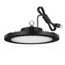 LEDMO LED Shop Light UFO High Bay Light 200W 28000LM with US Plug Hook ETL Listed Commercial Bay Shop Lights for Garage Led Super Bright No Flicker