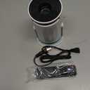 LJYT mini projector, 1080P Portable Projector, Support 4KWiFi 6, Android 11 ,200 ANSI Lumens, Auto Keystone, Bluetooth 5.4, 210 Rotation, Compatible with TV Stick/HDMI/USB/Smartphone (White)