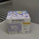 The Honest Company Comfort Dry Overnight Diapers, Up to 12 Hours Protection, Hypoallergenic, Cozy Cloud + Star Signs, Club Box Size 3 (1628 lbs), 52 Count