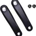 Ebike Square Hole Crank Arm, 127MM/140MM/152MM/160MM/165MM/ 170MM/175MM Forged Alloy 6061 Bike Crank Arm for Ebike, Mid Mounted Motor, Torque, Electric Bicycle